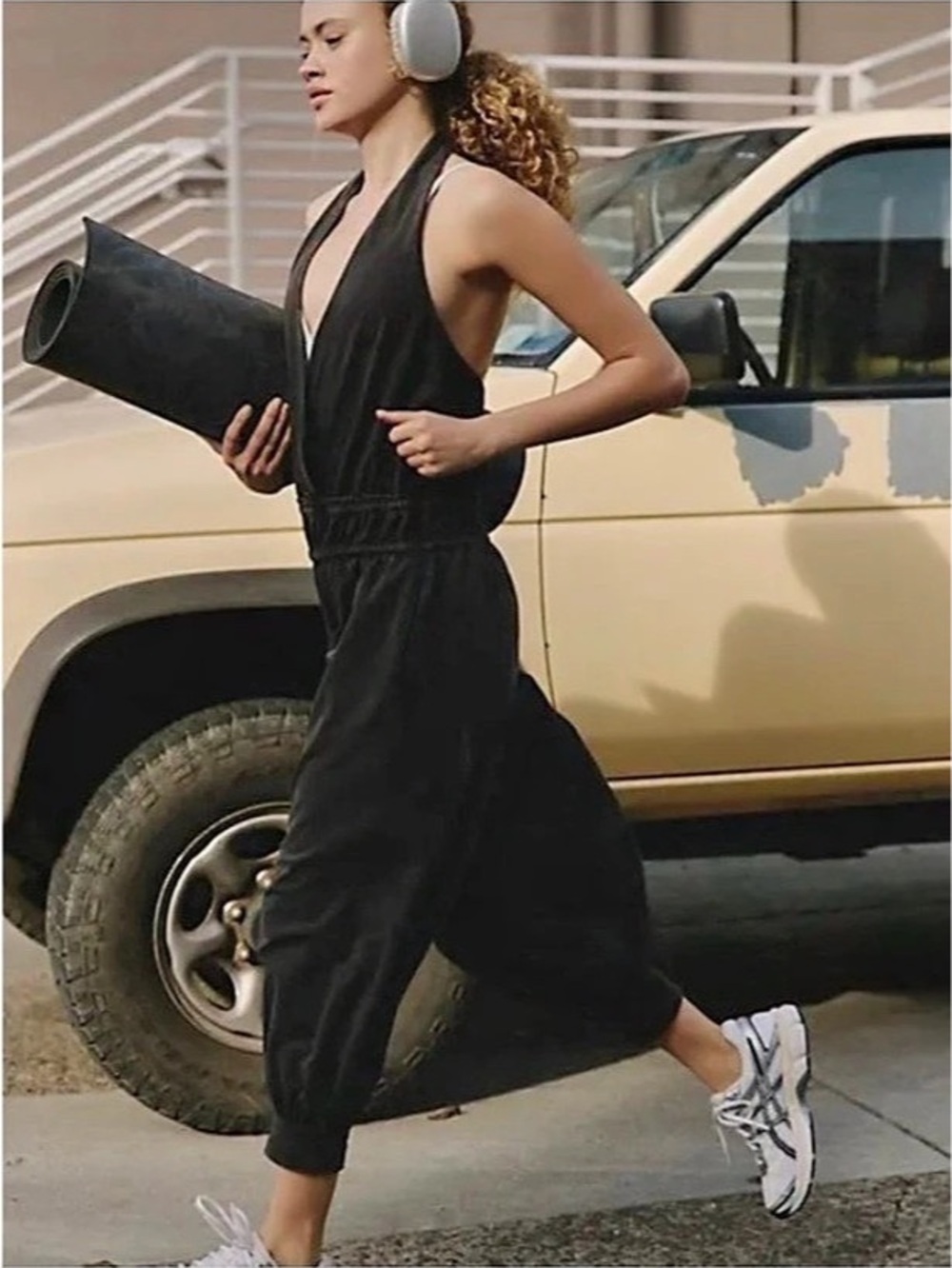 FP Movement Free Style Onesie Black Jumpsuit